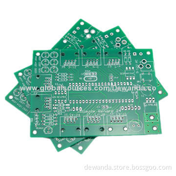 Customized 6-layer PCB with PB-free HASL surface finishing